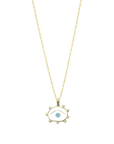 Enamel Eye Necklace